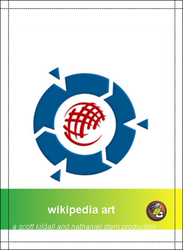wikipedia art baseball card (front) (2009, digital file, dimensions variable)
